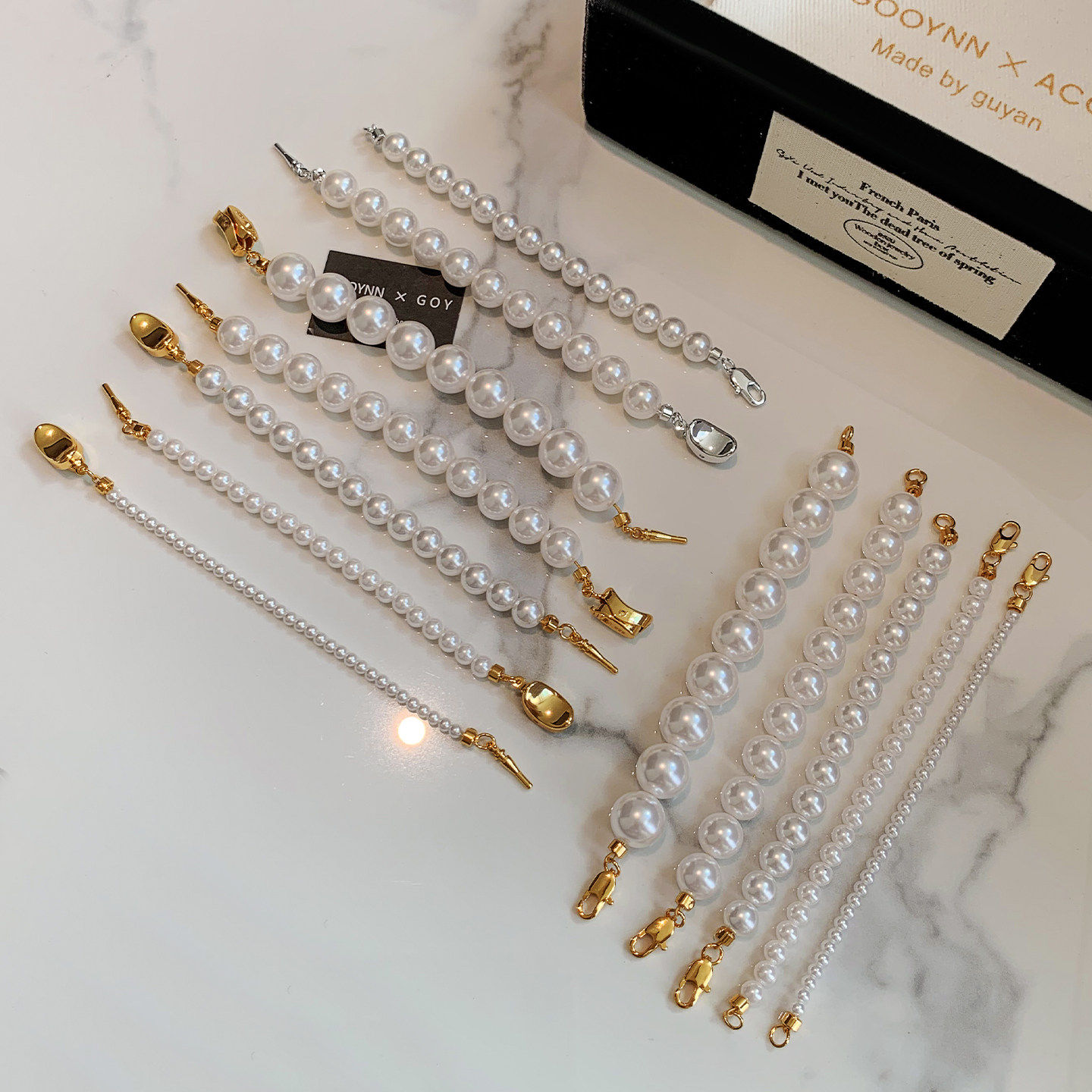 万能扣珍珠延长链元宝扣DIY配饰项链加长链毛衣链万能龙虾扣链条,饰品/流行首饰/时尚饰品新,链条,淘宝优惠券,粉丝福利购,淘宝优惠卷