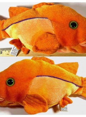 （代购）美国wild republic仿真鲷鱼snapper毛绒玩具公仔