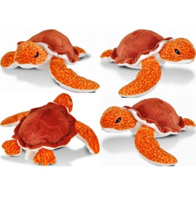 （代购）美国wild republic仿真红海龟loggerhead毛绒玩具公仔