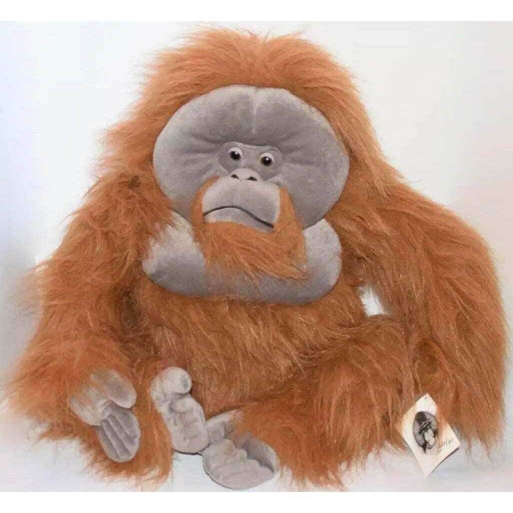 （定做）仿真婆罗洲红毛猩猩orangutan毛绒玩具公仔