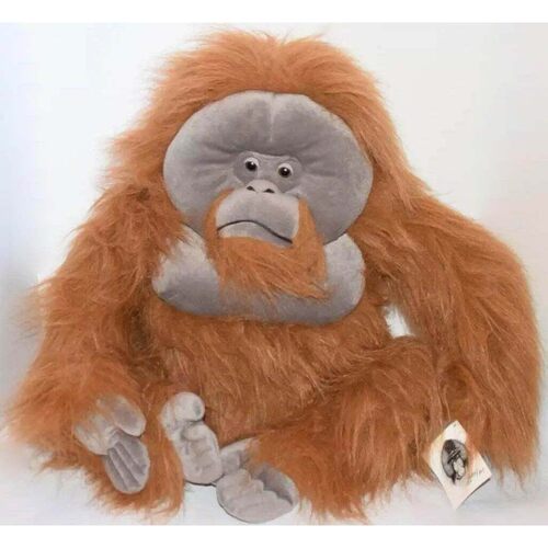 （定做）仿真婆罗洲红毛猩猩orangutan毛绒玩具公仔