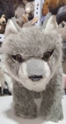（定做）仿真加拿大猞猁canadian lynx毛绒玩具公仔