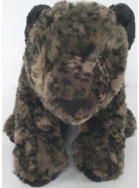 （代购）美国wild republic仿真黑色美洲虎jaguar毛绒玩具公仔