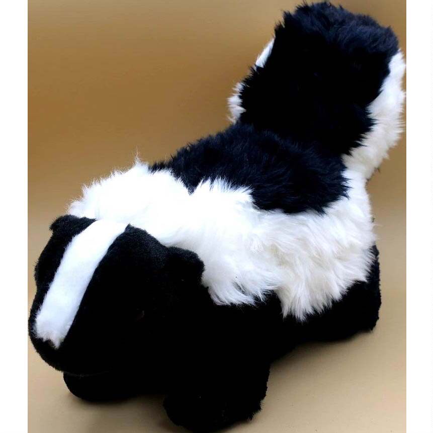 (代购)美国wild republic仿真小号臭鼬skunk毛绒玩具plush toy