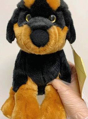 （定做）leonine仿真罗威纳犬狗狗rottweiler毛绒玩具公仔