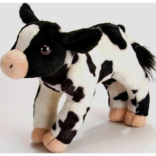 （代购）美国wild republic仿真小号奶牛cow毛绒玩具stuffed toy