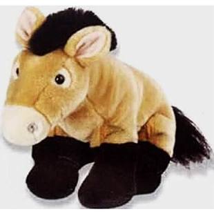 （代购）美国WWF世界自然基金会仿真普氏野马horse毛绒玩具公仔