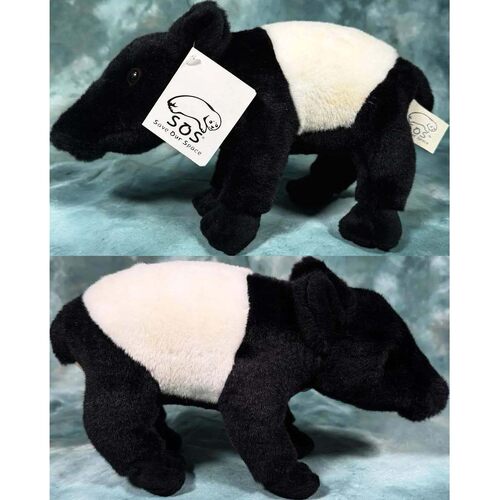 （代购）美国save our space仿真马来貘malayan tapir毛绒玩具