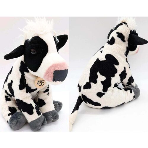 （代购）美国wild republic仿真大号奶牛cow毛绒玩具stuffed toy
