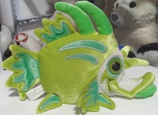 （定做）仿真马夫鱼关刀鱼longfin bannerfish毛绒玩具公仔