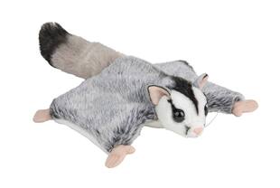 （代购）仿真蜜袋鼯sugar glider毛绒玩具公仔