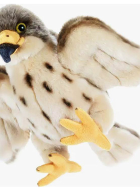 （代购）意大利plush&company仿真猎隼saker毛绒玩具公仔
