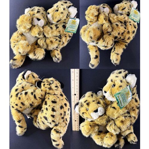 （代购）美国wild republic猎豹小兄弟cheetah毛绒玩具plush toy