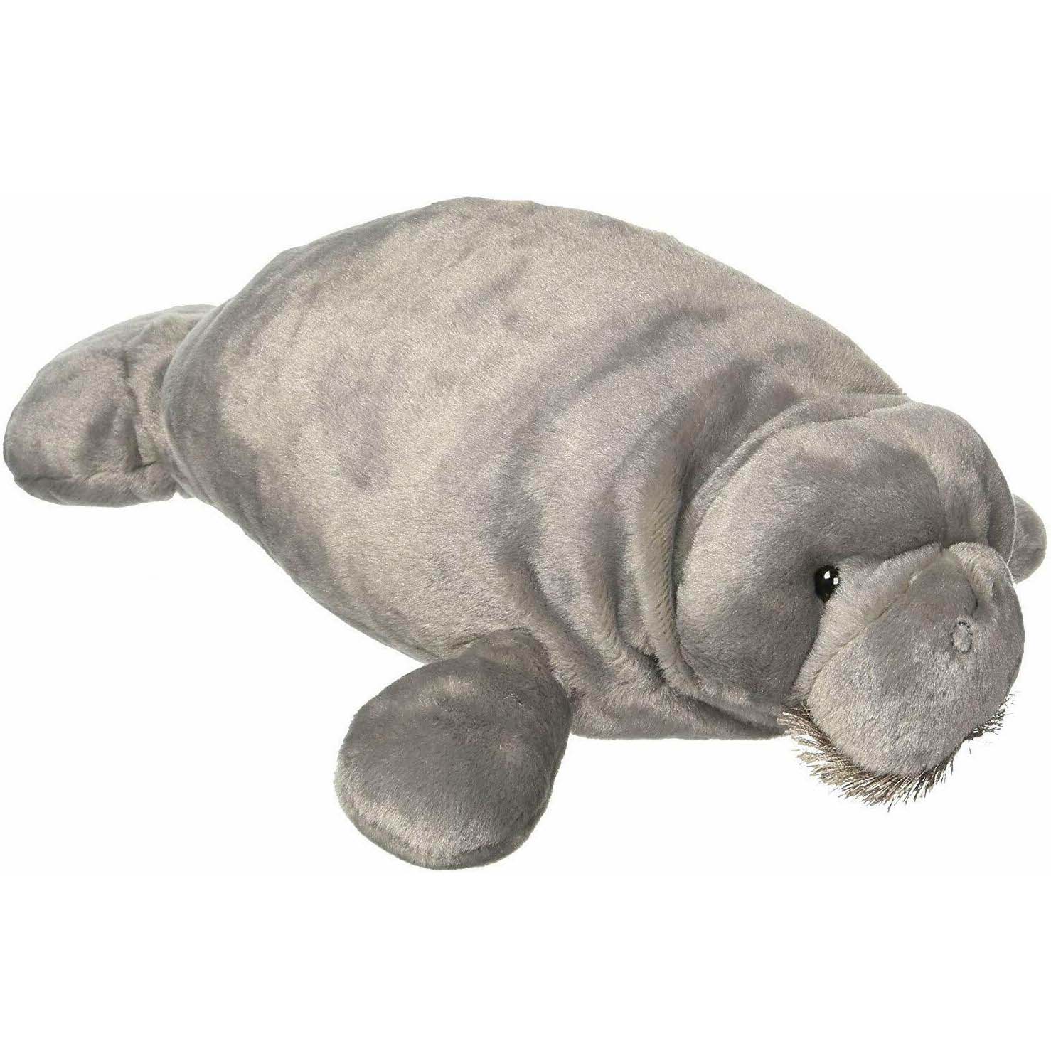 （代购）美国wild republic仿真小号海牛manatee毛绒玩具