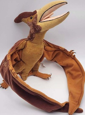 （代购）美国wild republic仿真翼龙pterosaur毛绒玩具公仔