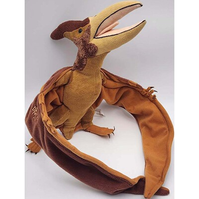 （代购）美国wild republic仿真翼龙pterosaur毛绒玩具公仔