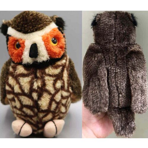 （代购）美国wild republic仿真美洲雕鸮猫头鹰owl毛绒玩具公仔