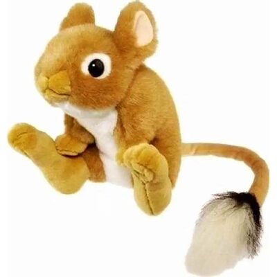 （代购）美国wild republic仿真更格卢鼠kangaroo rat毛绒玩具