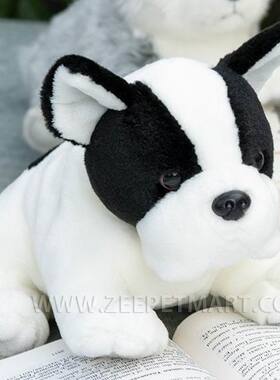 （代购）仿真法国斗牛犬狗狗french bull dog毛绒玩具公仔