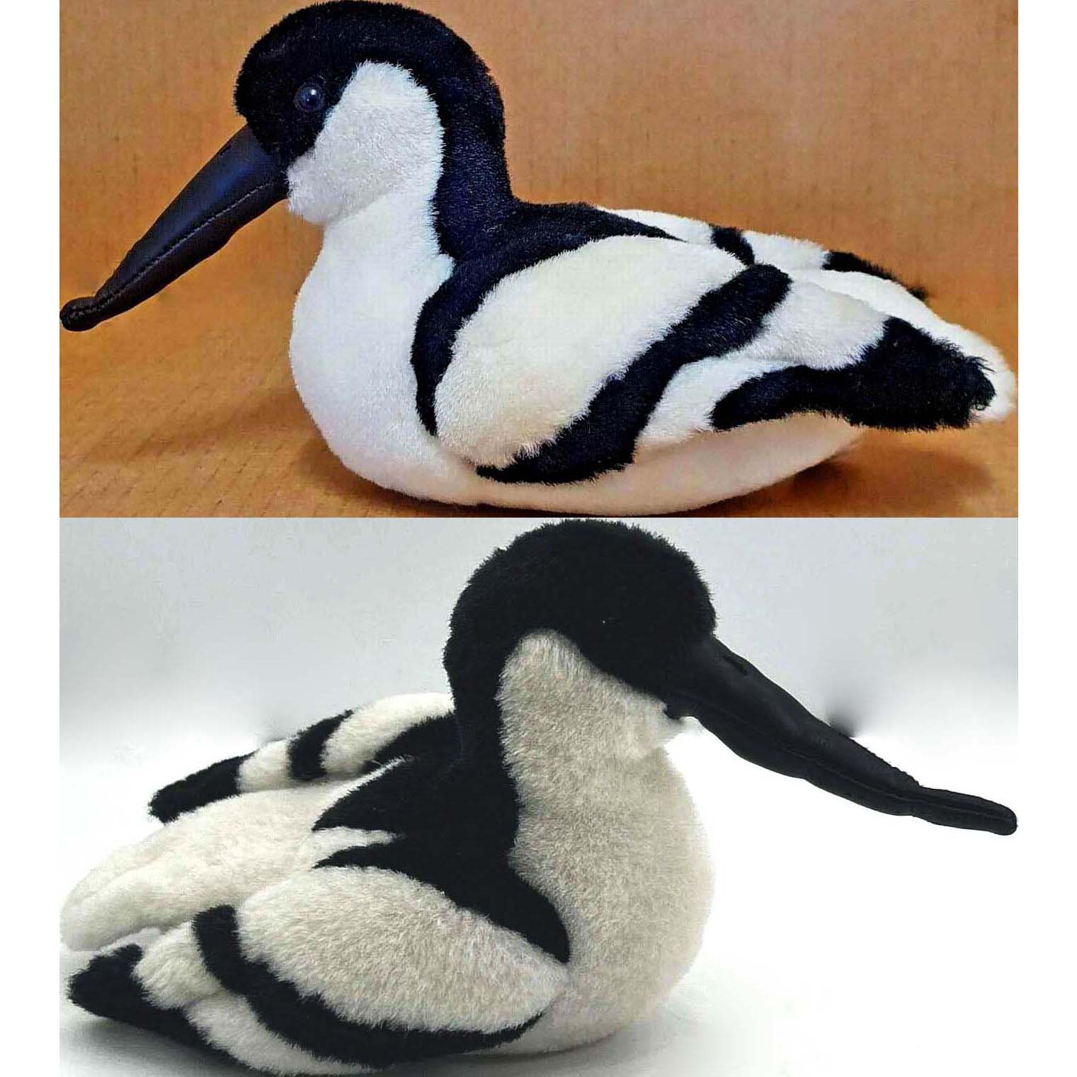 （代购）美国wild republic仿真反嘴鹬pied avocet毛绒玩具公仔