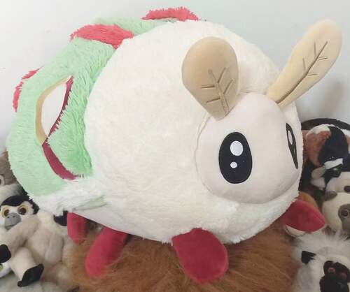 （代购）美国squishable仿真大号长尾大蚕蛾moth毛绒玩具公仔抱枕
