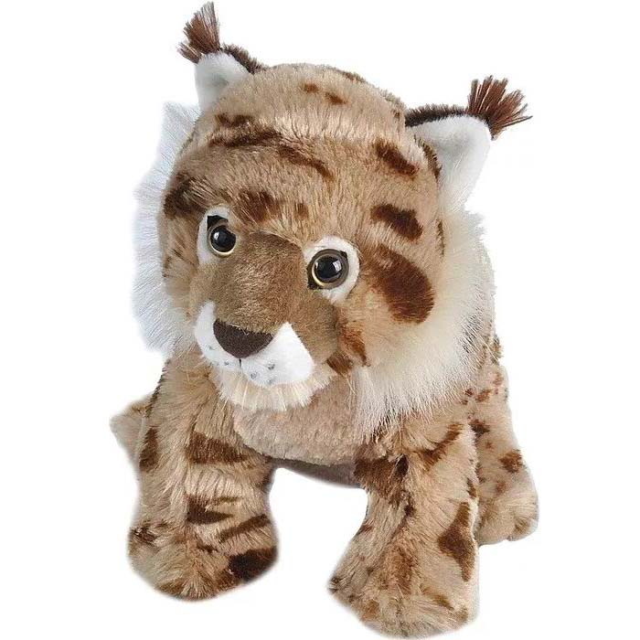 （代购）美国wild republic仿真欧亚猞猁lynx毛绒玩具公仔