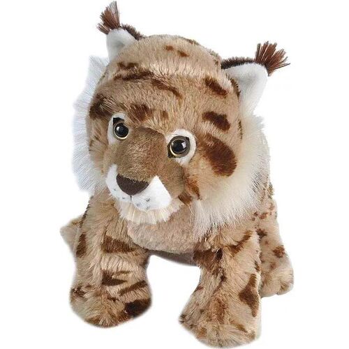 （代购）美国wild republic仿真欧亚猞猁lynx毛绒玩具公仔