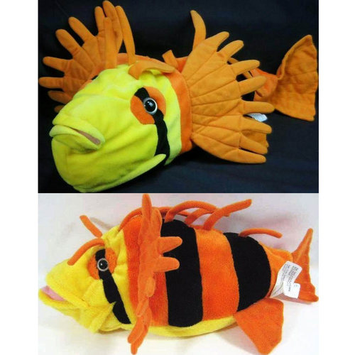 （代购）美国wild republic仿真蓑鲉狮子鱼lionfish毛绒玩具公仔