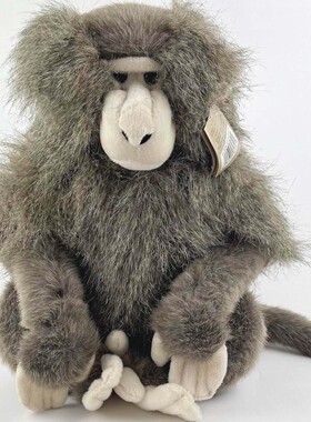 （代购）美国wild republic仿真草原狒狒savanna baboon毛绒玩具