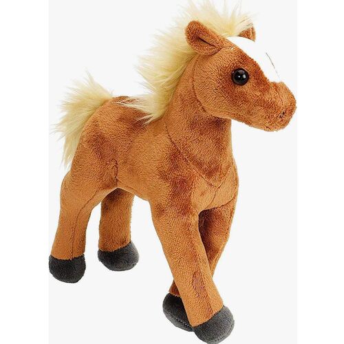 （代购）美国wild republic仿真黄骠马horse毛绒玩具公仔