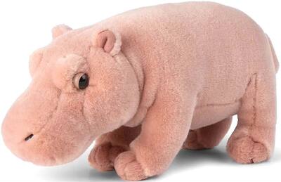 （代购）WWF世界自然基金会仿真河马hippopotamus毛绒玩具公仔