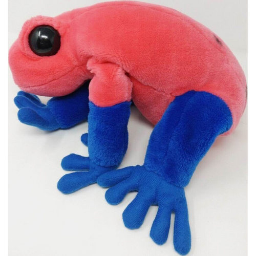 （代购）美国wild republic仿真草莓箭毒蛙frog毛绒玩具公仔