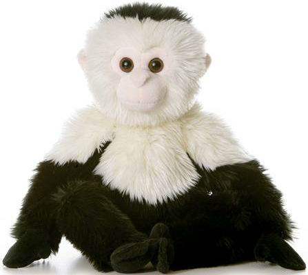 （定做）仿真白头卷尾猴capuchin毛绒玩具公仔