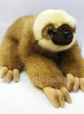 （代购）仿真小号三趾树懒three toed sloth毛绒玩具公仔