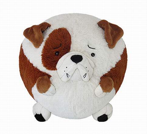 （代购）美国squishable英国斗牛犬狗狗bulldog毛绒玩具公仔抱枕