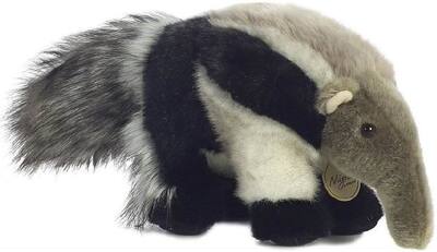 （代购）美国fiesta仿真大食蚁兽anteater毛绒玩具公仔