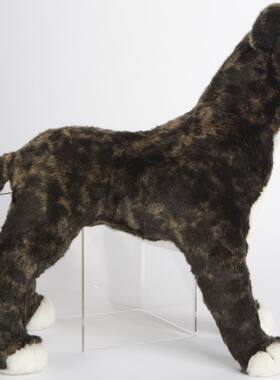 （代购）英国douglas仿真灵缇犬狗狗greyhound毛绒玩具公仔