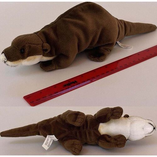 （代购）美国wild republic仿真小爪水獭otter毛绒玩具plush toy