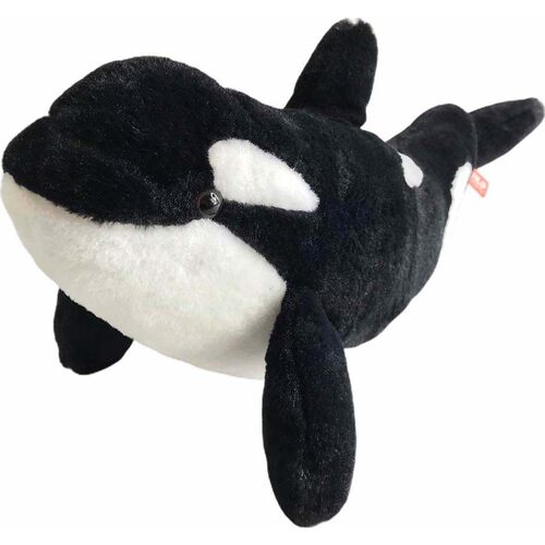（代购）wild republic仿真小号虎鲸逆戟鲸killer whale毛绒玩具