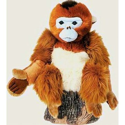 （代购）美国fiesta仿真川金丝猴snub nosed monkey毛绒玩具公仔