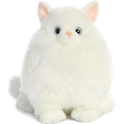 （代购）韩国aurora仿真坐姿波斯猫persian cat毛绒玩具公仔