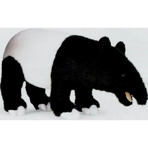 （定做）仿真马来貘malayan tapir毛绒玩具公仔