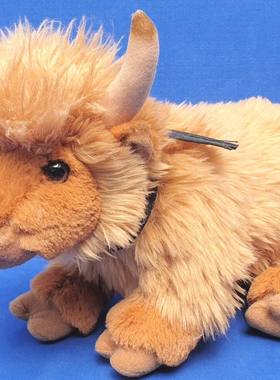 （代购）德国semo仿真苏格兰高地牛highland cow毛绒玩具公仔