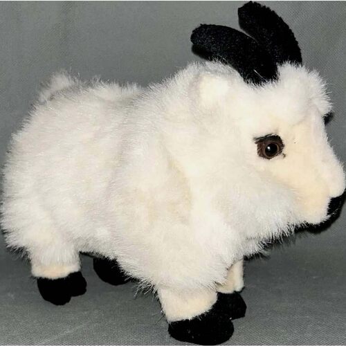 （代购）美国wild republic仿真雪羊mountain goat毛绒玩具公仔