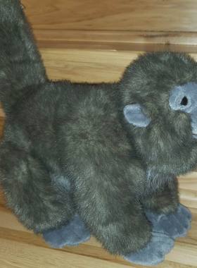 （代购）美国fiesta仿真黑吼猴howler monkey毛绒玩具公仔