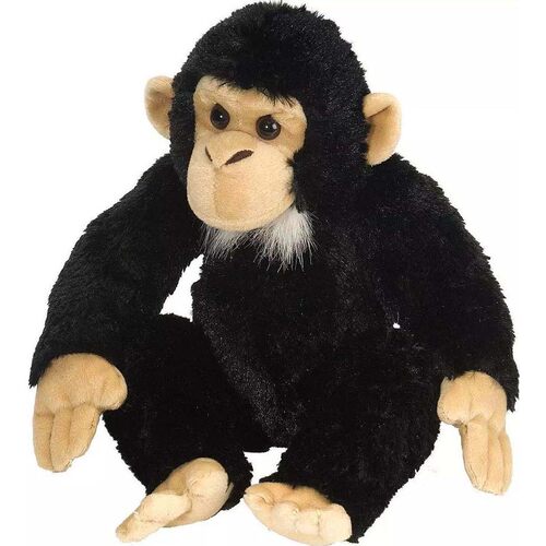 （代购）美国wild republic仿真大号黑猩猩chimpanzee毛绒玩具