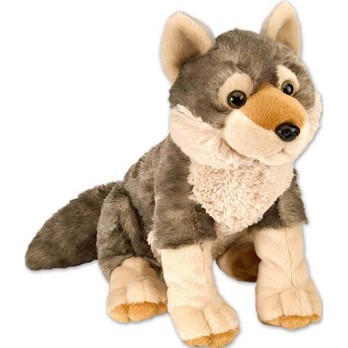 （代购）美国wild republic仿真大号灰狼wolf毛绒玩具公仔