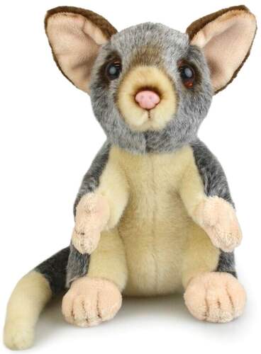 （代购）澳大利亚仿真帚尾袋貂possum毛绒玩具公仔