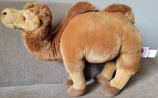 加拿大ganz仿真双峰驼野骆驼camel毛绒玩具公仔 代购