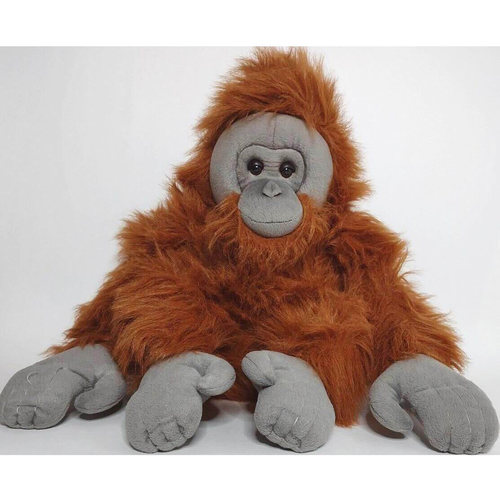 （代购）美国wild republic仿真红毛猩猩orangutan毛绒玩具公仔